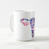 Uterus Kaffeetasse (Vorderseite Links)