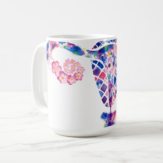 Uterus Kaffeetasse (Vorderseite Links)