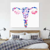 Uterus Leinwanddruck (Insitu (Schlafzimmer))