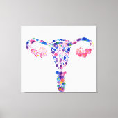 Uterus Leinwanddruck (Vorderseite)