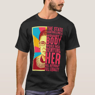 Uterus My Body My Choice Pro Wahl Weibliche Frauen T-Shirt