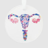 Uterus Ornament (Rückseite)