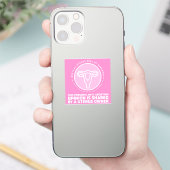 Uterus-Siegel der Zulassung Aufkleber (Telefon)