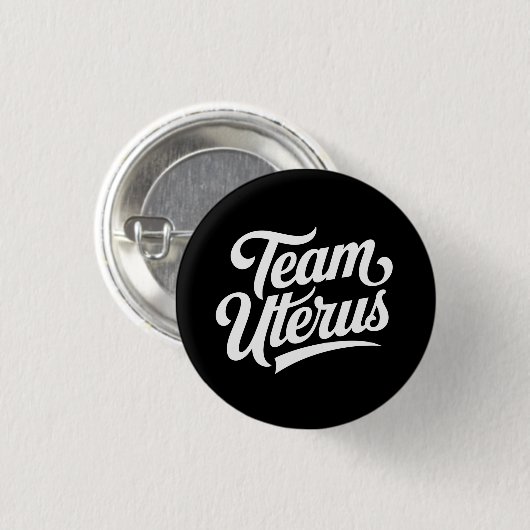 Uterus-Team für Reproduktionsrechte Button (Vorne & Hinten)