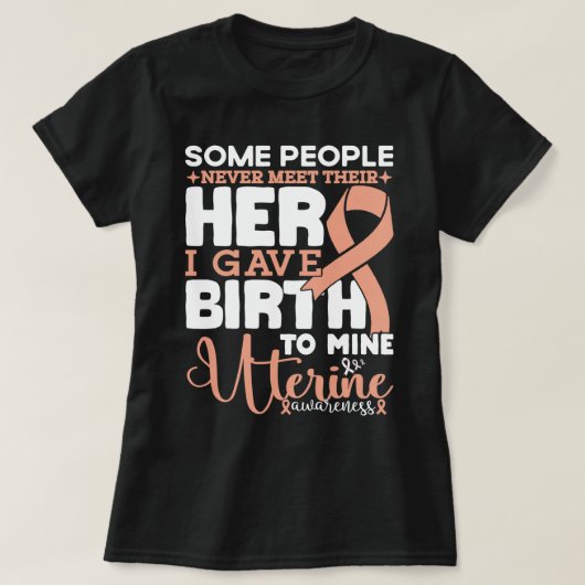 Uterusbewusstsein, das manche Menschen nie treffen T-Shirt (Design vorne)