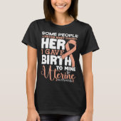 Uterusbewusstsein, das manche Menschen nie treffen T-Shirt (Vorderseite)