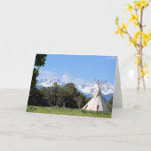 UteTepee und Mt Sneffels Karte (Gelbe Blume)