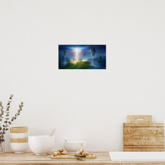 Utherworld: Kreis Satori Poster (Küche)