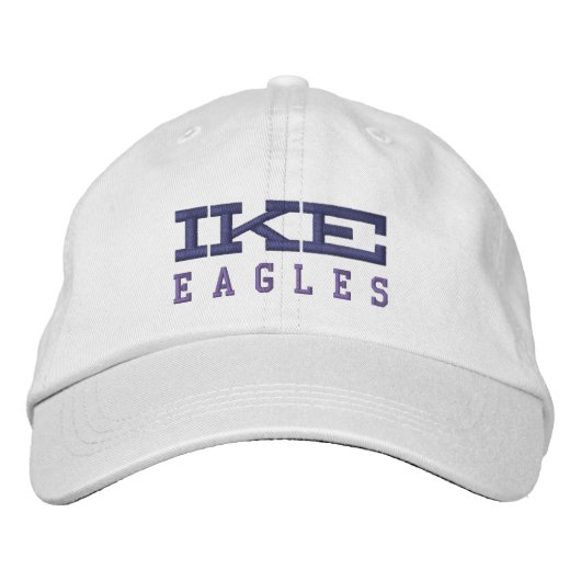 Utica Eisenhower High School bestickter Hut (Vorderseite)