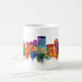 Utica New York Skyline Kaffeetasse (Mittel)