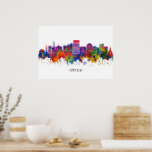 Utica New York Skyline Poster (Küche)
