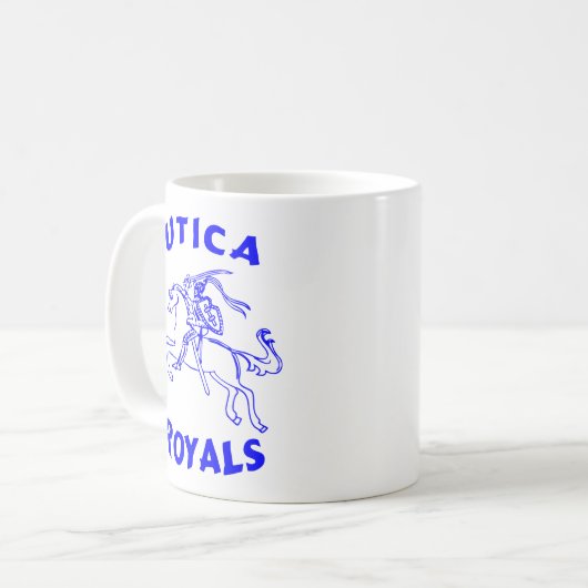 Utica Royals Coffee Tasse (Vorderseite Links)