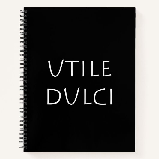 Utile dulci notizblock (Vorderseite)