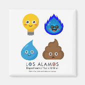 Utility Mascot Magnet (Vorne)