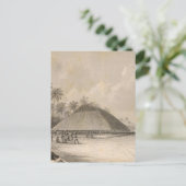 Utiroa, Kiribati Postkarte (Stehend Vorderseite)