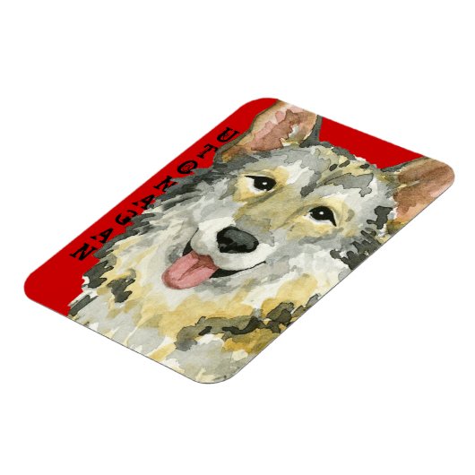 Utonagan-Farbblock Magnet (Linke Seite)