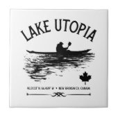Utopia New Brunswick Canada Seen - Kayaker Fliese (Vorderseite)