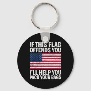 Utopia Sport Usa Shop Wenn Dich Diese Flagge Belei Schlüsselanhänger