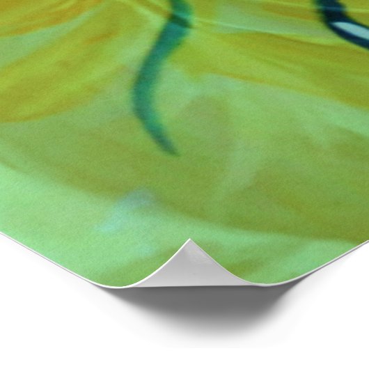 Utopian Psychedelic Surreal Eyes Design Poster (Ecke)