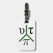 Utopie Gepäckanhänger (Vorderseite vertikal)