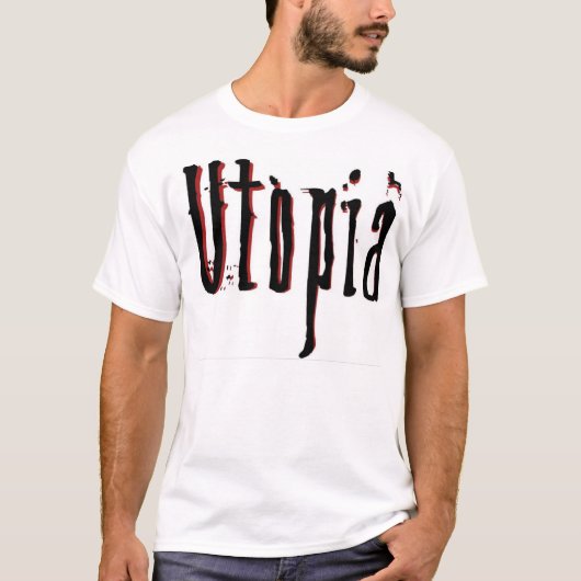 Utopie-Gespenst T-Shirt (Vorderseite)