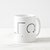 Utopie Kaffeetasse (VorderseiteRechts)