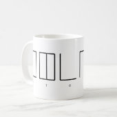 Utopie Kaffeetasse (Vorderseite Links)