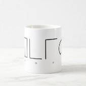 Utopie Kaffeetasse (Mittel)