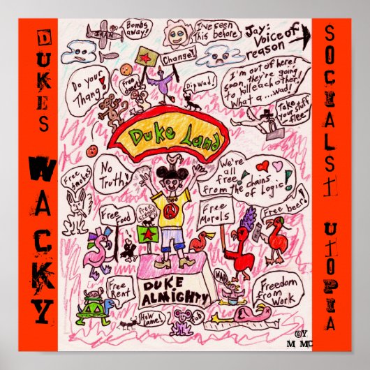 Utopie nach Duke Poster (Vorne)