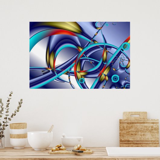 Utopie. Poster (Küche)