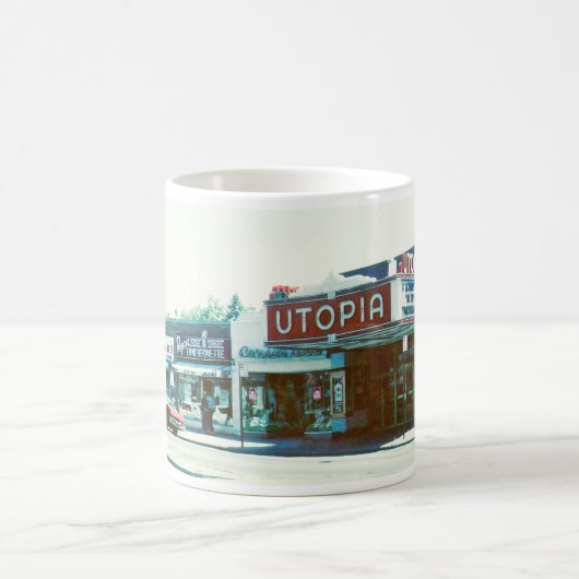 Utopie-Theater u. Rogers-Tasse Kaffeetasse (Mittel)