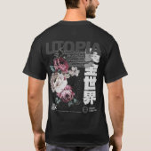 Utopie - Wildblume T-Shirt (Rückseite)