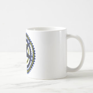 Utopische Gesellschaft hat Fahrräder Kaffeetasse