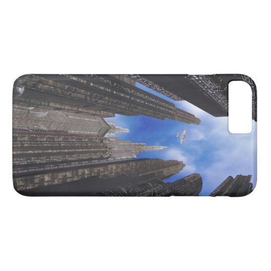 Utopolis Case-Mate iPhone Hülle (Rückseite (Horizontal))