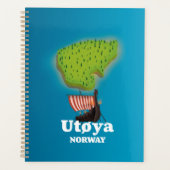 Utøya Norwegen Reiseplakat Planer (Vorderseite)