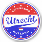 Utrecht Aufkleber (Vorderseite)