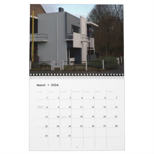 Utrecht Kalender (Mär 2026)