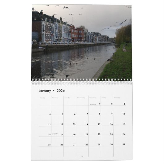 Utrecht Kalender (Jan 2026)