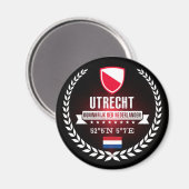 Utrecht Magnet (Vorderseite/Rückseite)