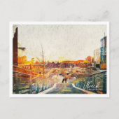 Utrecht Netherland Schöne Öllandschaft Postkarte (Vorderseite)