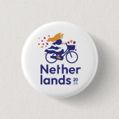 Utrecht Netherlands 2026 International Convention Button (Vorderseite)