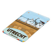 Utrecht Niederlande Ferienplakat. Magnet (Linke Seite)