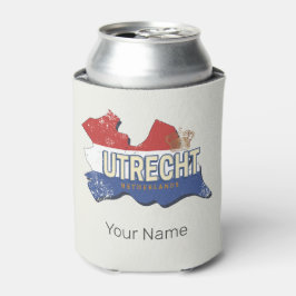 Utrecht Niederlande Karte Niederländisch Vintag So Dosenkühler