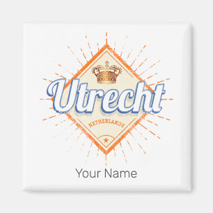 Utrecht Niederlande Stadt Niederländisch Vintage S Magnet