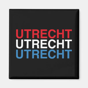 UTRECHT Niederländische Flagge Magnet
