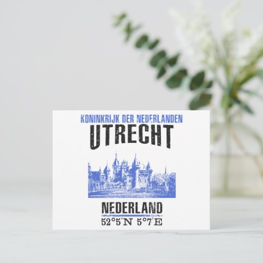 Utrecht Postkarte (Stehend Vorderseite)