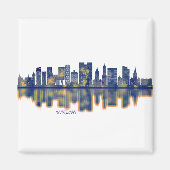 Utrecht Skyline Magnet (Vorne)