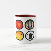 Utsumi-Familie Tasse (Zentrum)