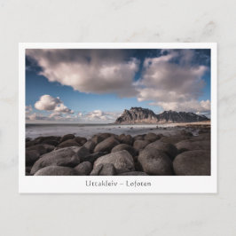 Uttakleiv Lofoten-Inseln Postkarte
