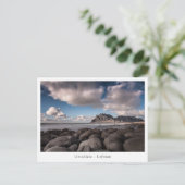 Uttakleiv Lofoten-Inseln Postkarte (Stehend Vorderseite)